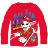 Paw Patrol langærmet t-shirt rød