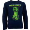Minecraft-pullover-navy-Creeper