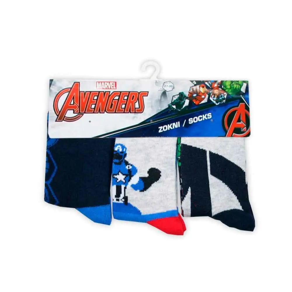Strømper 3 pak | Køb Avengers Sokker
