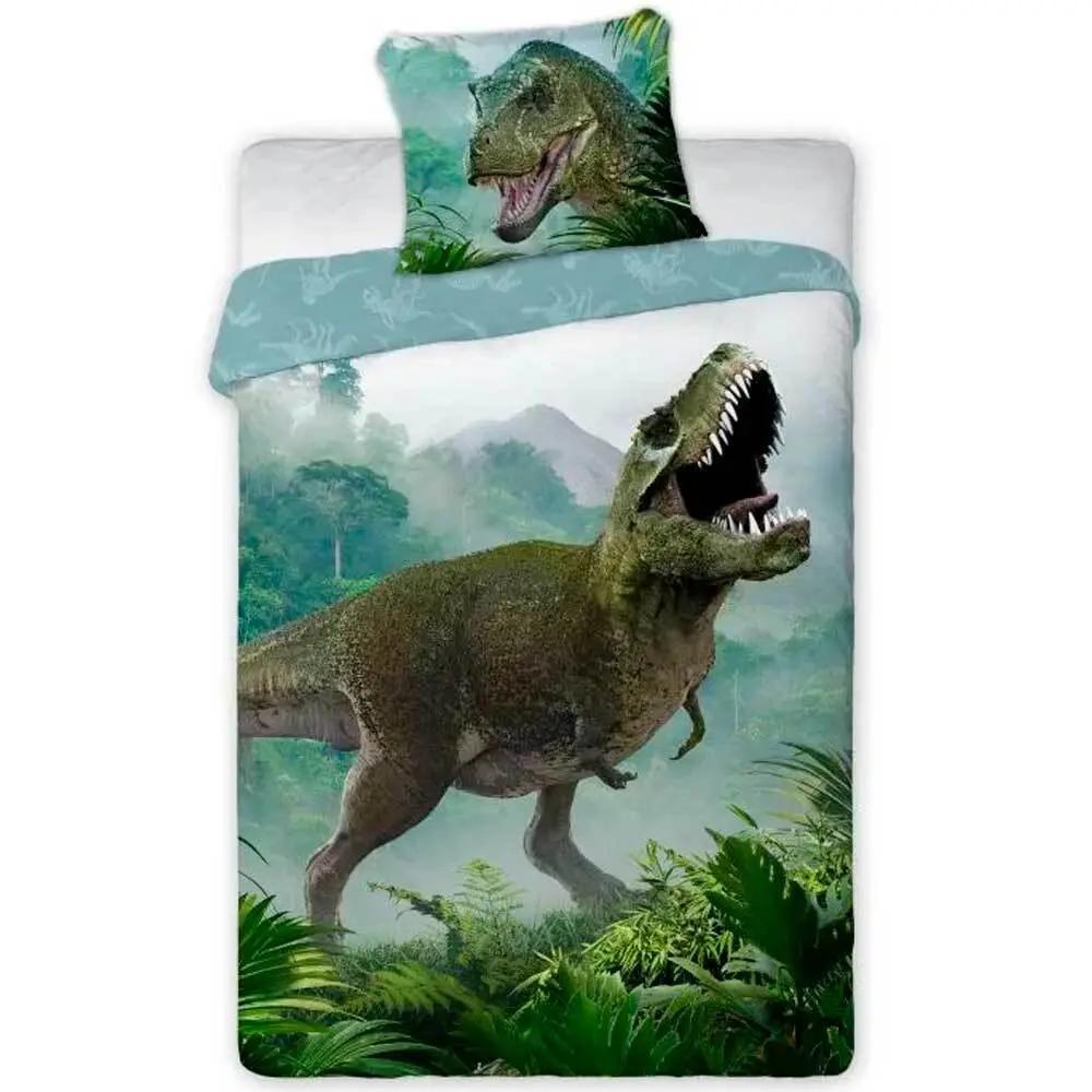Dinosaur T-Rex Sengetøj Forest