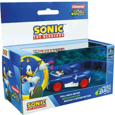 Sonic The Hedgehog Pull-back Sonic Speed Star