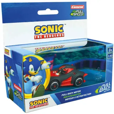 Sonic The Hedgehog Pull-back Action Bil