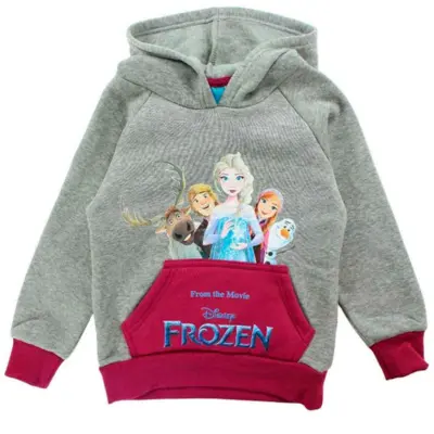 Disney Frost Hættetrøje Grå str. 2-8 år