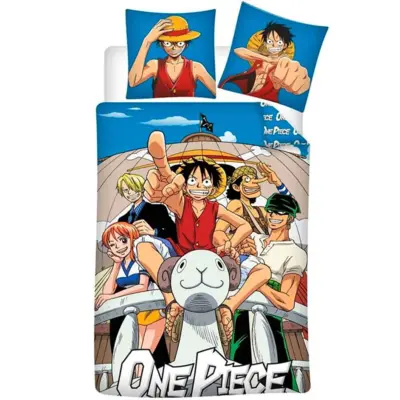 One Piece Sengetøj 140 x 200 All on Board