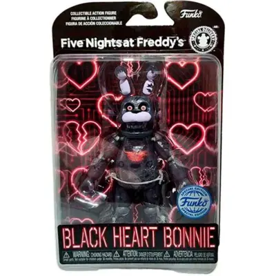Five Nights at Freddys Black Heart Bonnie Figur 12,5 cm