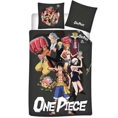 One Piece Sengetøj 140 x 200 Characters
