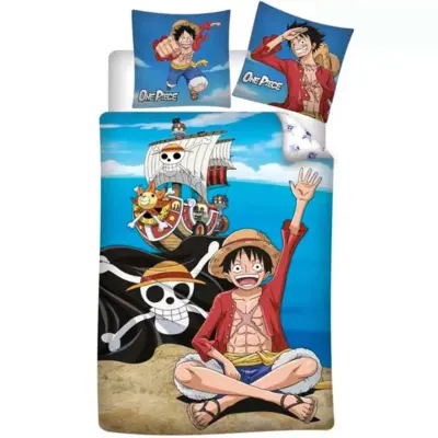 One Piece Sengetøj 140 x 200 Monkey D. Luffy
