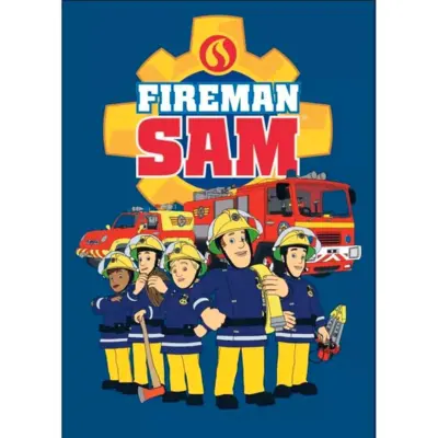 Brandmand Sam Fleece Tæppe 100 x 140