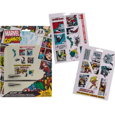 Marvel Comics Køleskabsmagneter 23 stk