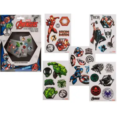 Marvel Avengers Tech Stickers 33 stk
