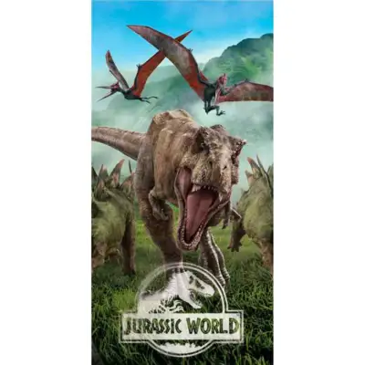 Jurassic World Badehåndklæde 70 x 140 Attack