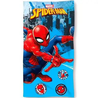 Spiderman Badehåndklæde 70x140cm Crime Fighter