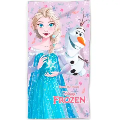 Disney Frost Badehåndklæde 70x140 Elsa Olaf