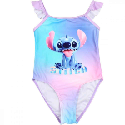 Lilo og Stitch Badedragt Lilla 4-8 år Stitch