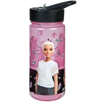 Barbie Drikkedunk med Sugerør 500 ML