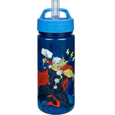 Marvel Avengers Drikkedunk med Sugerør 500 ML