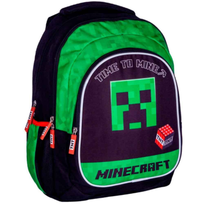 Minecraft Rygsæk Skoletaske 42cm Creeper