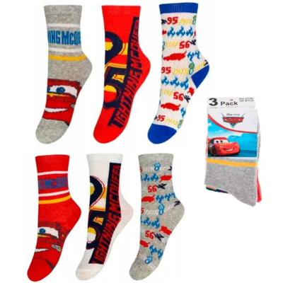 Disney Cars Strømper 3-pak McQueen 95
