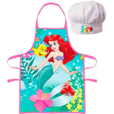 Disney Princess Ariel Forklæde og Kokkehue