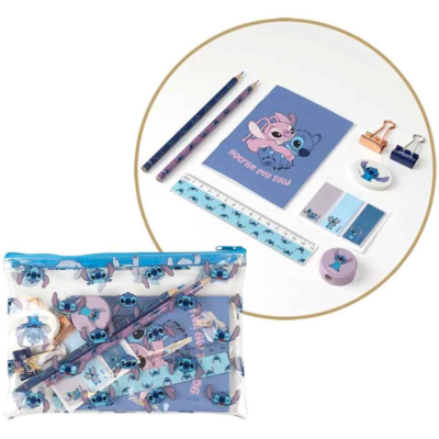 Lilo og Stitch Stationery Set 12-dele i Etui