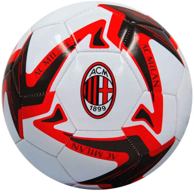 AC Milan Fodbold Size 5 Hvid