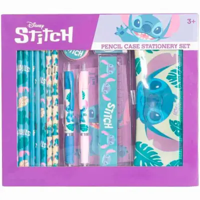 Lilo og Stitch Stationery Sæt 14-dele med Penalhus