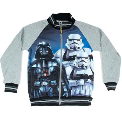 Star Wars Sweatshirt Grå med Lynlås 4-12 år