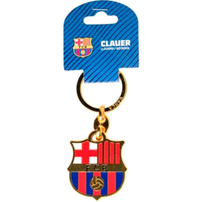 FC Barcelona Nøglering Metal 10cm FCB