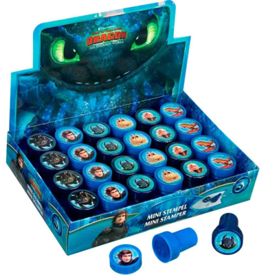 How To Train Your Dragon Stempler 6-stk
