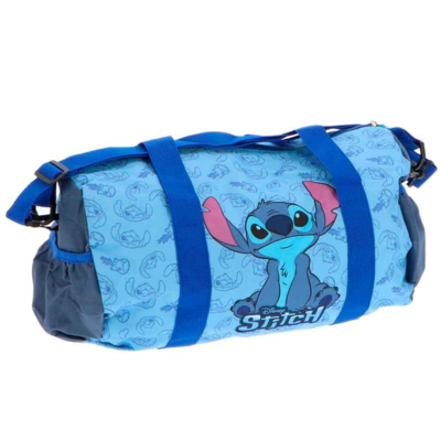 Lilo og Stitch Sportstaske Blå 38 x 22 x 18cm Stitch