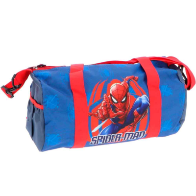 Spiderman Sportstaske Blå 38 x 22 x 18cm