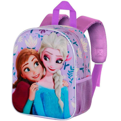 Disney Frost Børnehavetaske 3D Elsa Anna 31x26x11cm