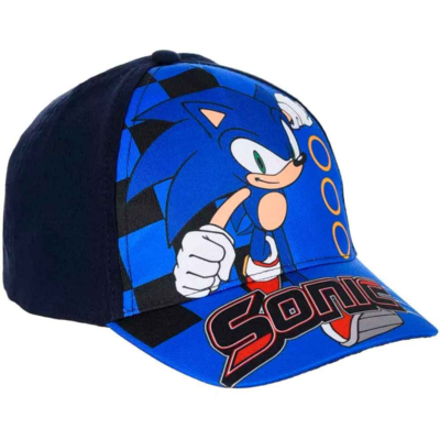 Sonic The Hedgehog Kasket Navy str. 52-54