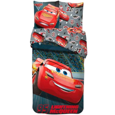 Disney Cars Sengetøj Race 140x200cm Bomuld