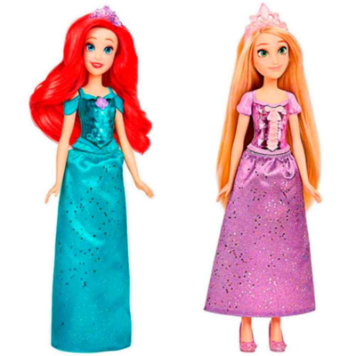 Disney Dukkesæt med Ariel og Rapunzel