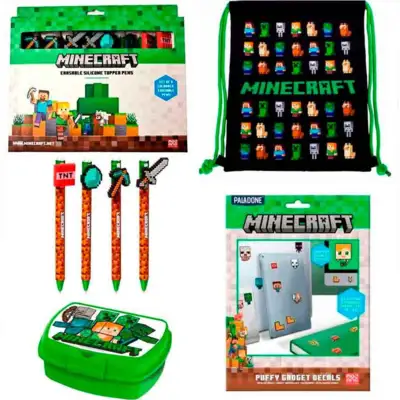 Minecraft Fan-pakke 4-dele til Gamer