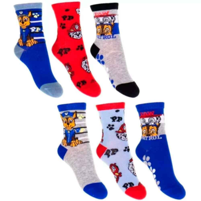 Paw Patrol Strømper 3-pak med Chase Marshall