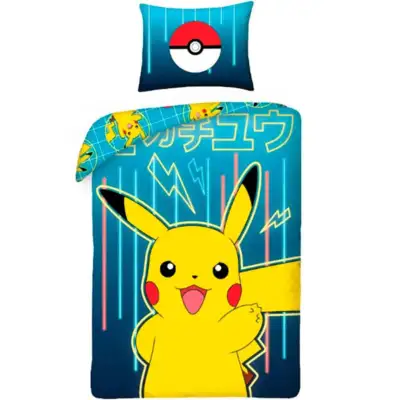 Pokemon Pikachu Sengetøj 140x200cm