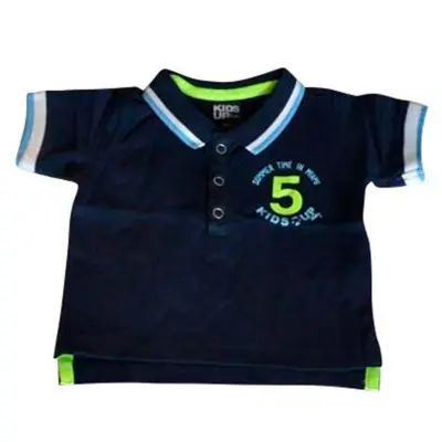 Kortærmet Polo shirt navy - KIDS-UP Baby