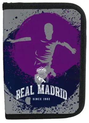 Real Madrid - fyldt penalhus lilla/grå