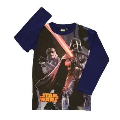 Star Wars Langærmet T-shirt Blå