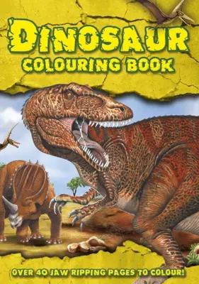 Dinosaur Malebog Stor