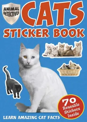 Stickerbog Animal Detective Katte
