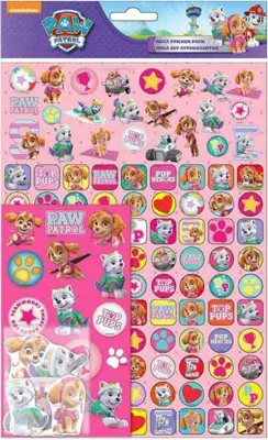 Paw Patrol Pink Mega Stickers Pakke