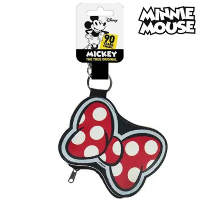 Minnie Mouse Taske Nøglering Rød/Sort