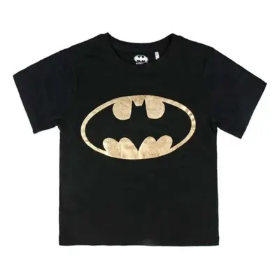 Batman Kortærmet T-Shirt Sort