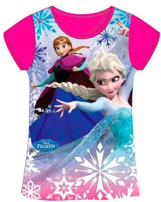 Disney Frost Kortærmet T-shirt Pink