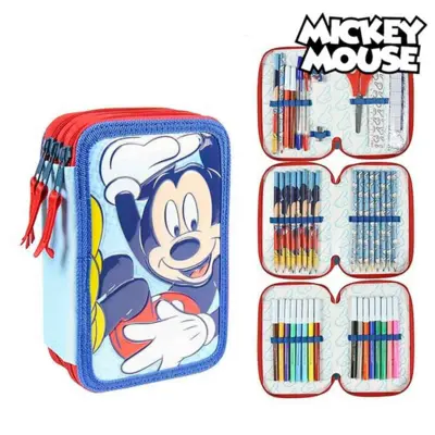 Mickey Mouse Tredobbelt Penalhus