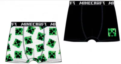 Minecraft Boxershorts 2 Pak