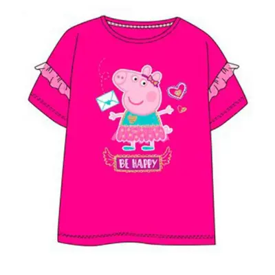 Gurli Gris T-shirt Pink Be Happy